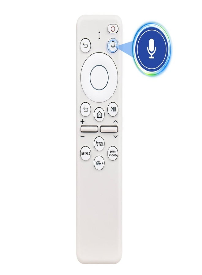 فينابتي جهاز تحكم صوتي بديل BP59-00149A TM2261S متوافق مع تلفزيونات سامسونج الذكية LS32BM703UNXZA وLS43BM702UNXZA، وجهاز عرض فري ستايل SP-LFF3CLA/SP-LSP38LA/SPLFF3CLA/SP-LSP3BLAXZA، وشاشة أوديسي G9/G8 - Image 2